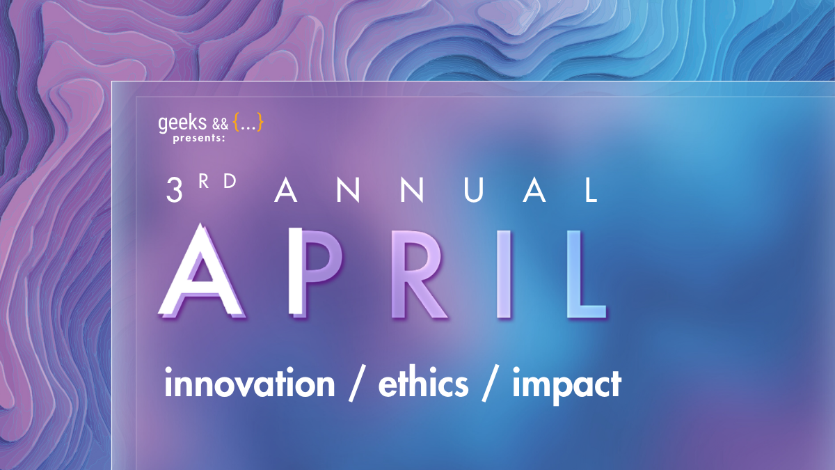 AI April 2026 event lineup